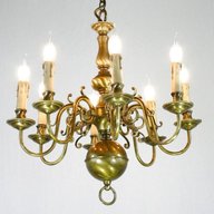 lampadario ottone bronzo usato