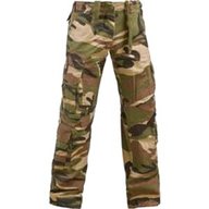 elastici pantaloni militari usato