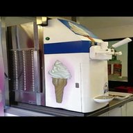 macchina gelato soft noleggio usato