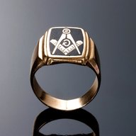 anello massonico oro usato