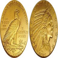 dollari oro 1909 usato