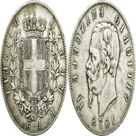 5 lire 1878 usato
