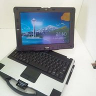 rugged notebook touch screen usato