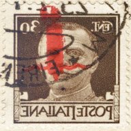francobolli fascio usato