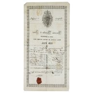 passaporto antico usato