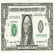 dollari banconote 1 usato
