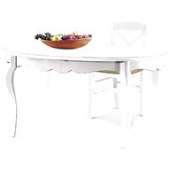 tavolo ovale bianco usato
