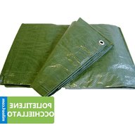 teloni impermeabile verde usato