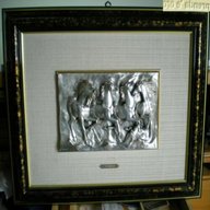 quadro rilievo argento ottaviani usato