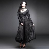 vestiti dark gothic usato