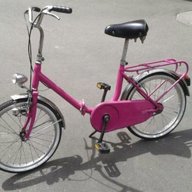 bici graziella rosa nuova usato