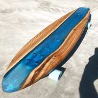 longboard surf resina usato