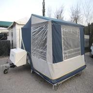 carrello tenda 2 posti usato