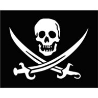 bandiera pirati usato