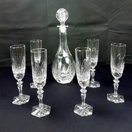 bicchieri cristallo base esagonale usato