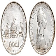 500 lire argento caravelle usato