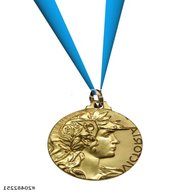 medaglie vittoria oro usato