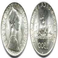 lire 500 argento italiane usato