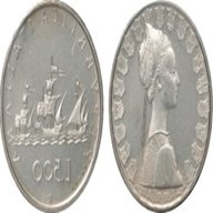 500 lire argento 1957 usato