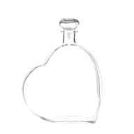 bottiglie vetro liquore cuore usato