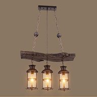 lampadari in legno rustici in vendita usato