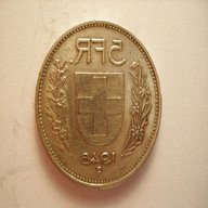 5 franchi francesi 1966 usato