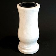 vaso marmo cimitero usato