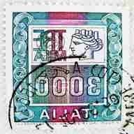 francobolli 3000 lire usato