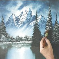 dipinti paesaggi invernali usato