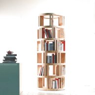 libreria legno massello moderna usato