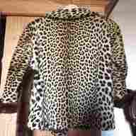 pelliccia leopardo giacca usato