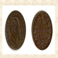 1 lira 1862 usato