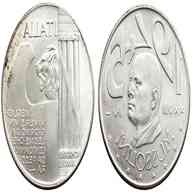 mussolini moneta 20 lire 1918 usato