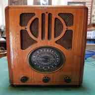 radio vintage legno usato