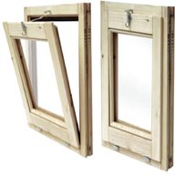finestre legno 60x60 usato