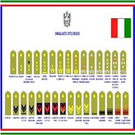 gradi militari esercito italiano usato