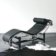 chaise longue corbusier roma usato