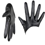 guanti dita pelle donna usato