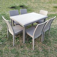 sedie tavoli giardino usato