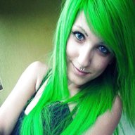 tinta capelli verde usato