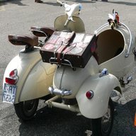 moto sidecar vespa usato