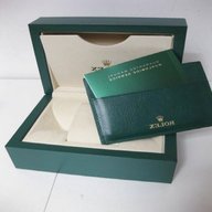 scatola rolex verde usato