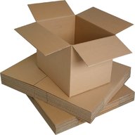 stock scatole usato