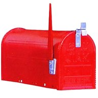 cassetta postale americana adesivi usato
