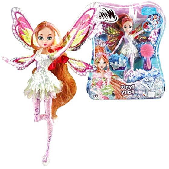 bambola WINX FLORA Tynix Fairy 27 cm gioco per bambina 4 5 anni giochi preziosi 