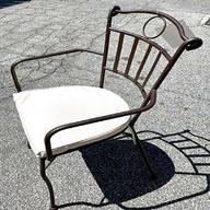 sedie giardino ferro usato