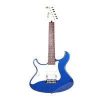 chitarra elettrica blu usato