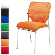 sedie sala d attesa arancio usato