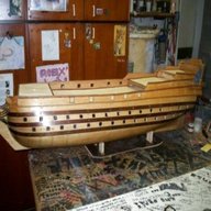 modelli navi legno usato