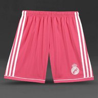 pantaloncini real madrid rosa usato